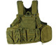 Defcon Gear Tactical 900 Denier Complete CFR Carrier Airsoft Vest - OD Green Defcon Gear Tactical 900 Denier Complete CFR Carrier Airsoft Vest - OD Green